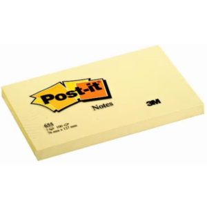 POST IT HIGHLAND 3 X 5 YELLOW