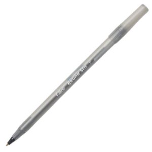 PEN BIC ROUND STIC BLACK FINE