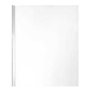 REPORT COVER W/SPINE CLI WHITE