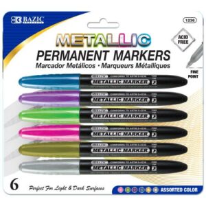 MARKER BAZIC METALLIC (SOLD 6 PER PACK)