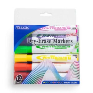 SCHOOL BAZIC 6-COLOR WASHABLE 22.2ML POSTER PAINT W/BRUSH