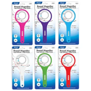 MAGNIFIER BAZIC 3' ROUND HANDHELD 2X