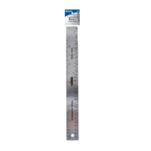 RULER BAZIC 12'' ALUMINIUM NON-SKID