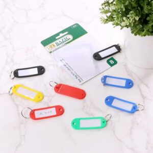 KEY RING / TAGS BAZIC (SOLD 8 PER PACK)