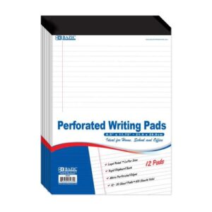 PAD LEGAL BAZIC WHITE 8 X 11.75