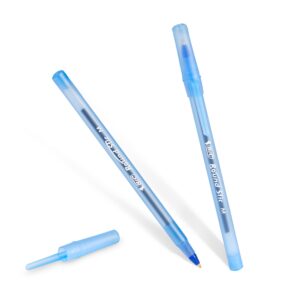 PEN BIC ROUND STIC BLUE MED