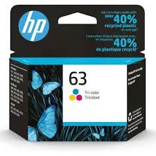 CARTRIDGE HP INK 63 TRI-COLOUR