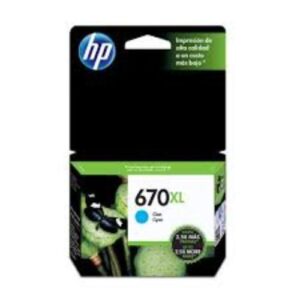 CARTRIDGE HP INK 670XL CYAN