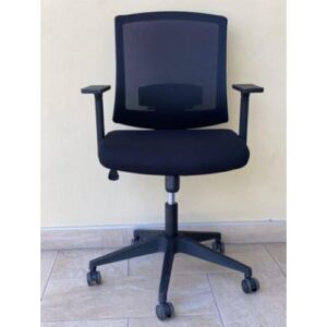 FURNITURE CHAIR FORCE MESH BLACK (FC-SK2183C) VISITORS CHAIR