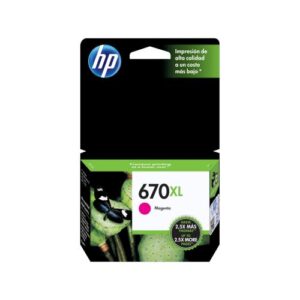 CARTRIDGE HP INK 670XL MAGENTA