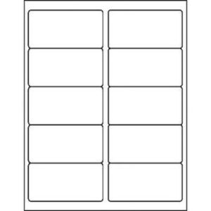 LABEL MACO LASER &  INKJET  2 x 4