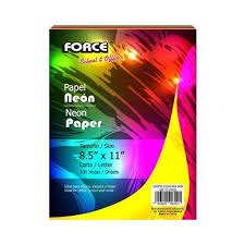 PAPER ECONO PACK BOND NEON ASSORTED 8 1/2 X 11 (FC-FPASS)