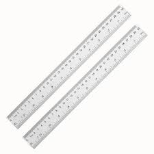 RULER FORCE 12'' PLASTIC CLEAR (FC-PR30)