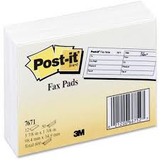 POST IT FAX NOTE
