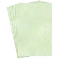 PAPER ECONO PACK PARCHMENT COVER (50SHTS) GREEN