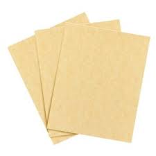 PAPER ECONO PACK PARCHMENT COVER (50SHTS) GOLD