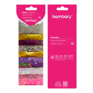 ART SUPPLIES BAMBARY GLITTER SPECIAL SHINNING 2G/BAG, 10BAGS/CARD..