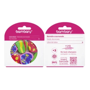 ART SUPPLIES BAMBARY ERASER HEART SHAPE MULTIPLE COLOR DESIGNS 6 UNT..
