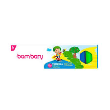 ART SUPPLIES BAMBARY PAINT NEON POSTER COLOR 25 ML/PAINT BRUSH /MIXING PALETTE BOX 6UNT