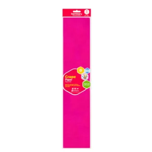 ART SUPPLIES BAMBARY PAPER CREPE 50 cm x 2 m A/S BAG HOT PINK
