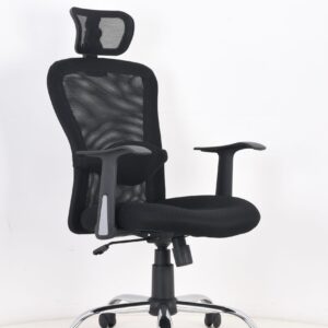 FURNITURE CHAIR LISMAR HIGH BACK MESH WITH HEAD REST (SK3203A)