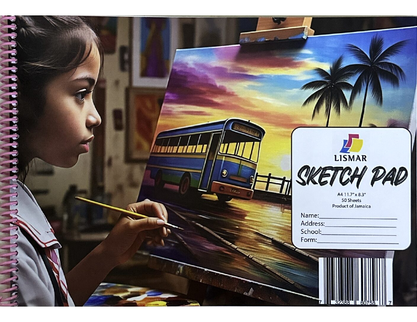 PAD LISMAR SKETCH PAD A4