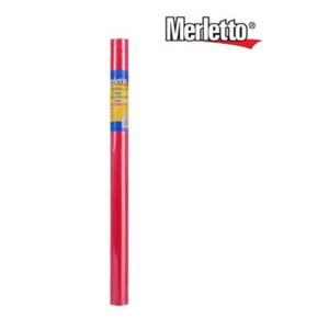ART SUPPLIES MERLETTO BOOK WRAP ADHESIVE RED 3M x 45CM..