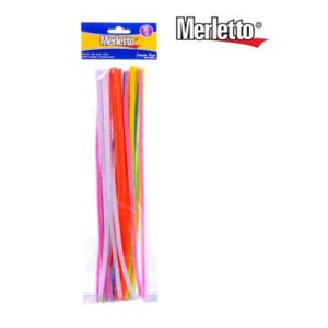 ART SUPPLIES MERLETTO CHENILLE NEON 30PCS 30CM..