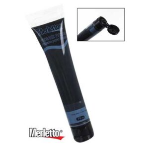 ART SUPPLIES MERLETTO PAINT ACRYLIC BLACK 75ML..