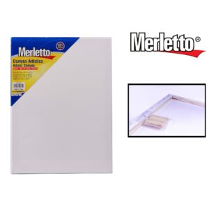 ART SUPPLIES MERLETTO CANVA WITH FRAME 30x40CM 280g..