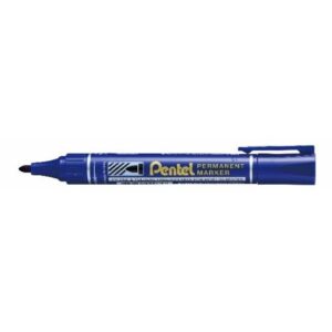 MARKER PENTEL PERMANENT BULLET  POINT BLUE