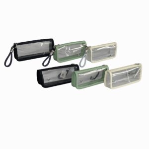 ART SUPPLIES MERLETTO PENCIL BAG WITH HANGTAG 144PCS/CTN  IN OPP BAG PACKING. 3 COL..