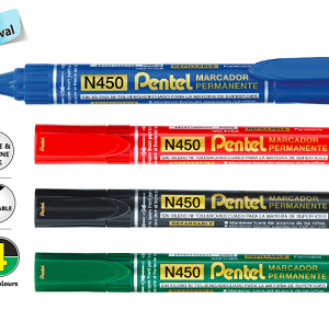 MARKER PENTEL PERMANENT BULLET  POINT BLUE