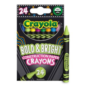 ART SUPPLIES CRAYOLA PENCILS COLORED (SET/24) BRIGHT,BOLD COLORS (E)