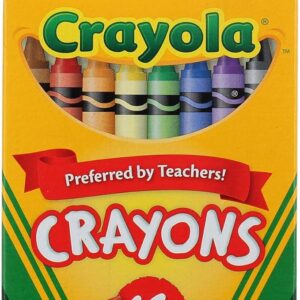 ART SUPPLIES CRAYOLA CRAYONS REG . SIZE (SET/16) (E) 523016012