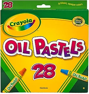 ART SUPPLIES CRAYOLA  PAINT OIL PASTEL ( SET/28) (E) 52462800002