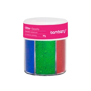 ART SUPPLIES BAMBARY METALLIC GLITTER BOTTLE 1/64" 80 g MTJF-8006BX1..