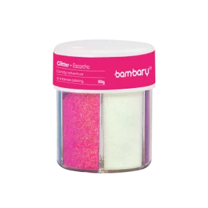 ART SUPPLIES BAMBARY PASTEL GLITTER BOTTLE 1/64" 80 g..