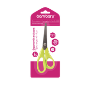 ART SUPPLIES BAMBARY SCISSOR ERGONOMIC 7" ....