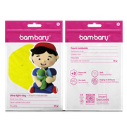 ART SUPPLIES BAMBARY  ULTRA LIGHT CLAY 40 GRS NEON COLORS
