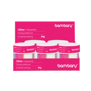 ART SUPPLIES BAMBARY PASTEL GLITTER BOTTLE 1/64" 80 g..