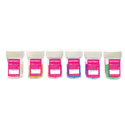 ART SUPPLIES BAMBARY PASTEL GLITTER SET 1/64" 20 g..