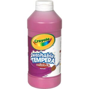 ART SUPPLIES CRAYOLA  PAINT TEMPERA 160Z WASHABLE MAGENTA (E) 5420165569