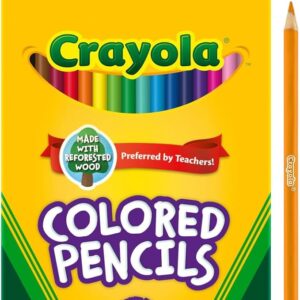 ART SUPPLIES CRAYOLA  PENCIL COLORED (SET/36) (E)
