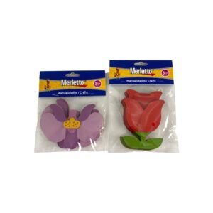 ART SUPPLIES MERLETTO STICKERS FOAM 3PCS