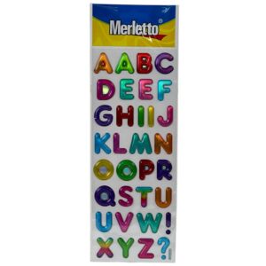 ART SUPPLIES MERLETTO STICKERS W/FOIL