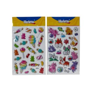 ART SUPPLIES MERLETTO STICKERS POP UP