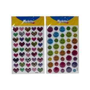 ART SUPPLIES MERLETTO STICKERS FUN & NEW
