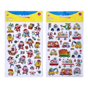 ART SUPPLIES MERLETTO STICKER PACKING