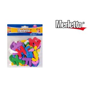 ART SUPPLIES MERLETTO ADHESIVE LETTERS 78PCS
